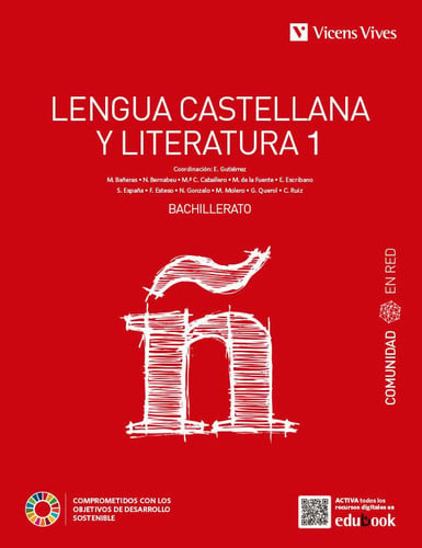 Lengua castellana y Literatura 1ºBach - Comunidad En Red - Nueva Edición