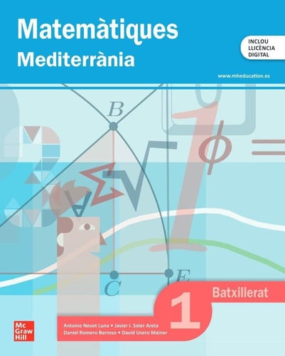 Matemàtiques 1r Batxillerat - Mediterrània - 2026
