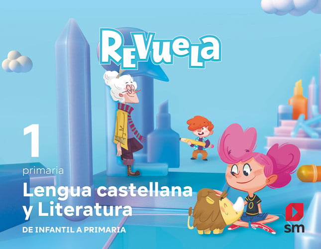 Lengua Castellana y Literatura 1ºEP - Revuela - Trimestres - Espiral