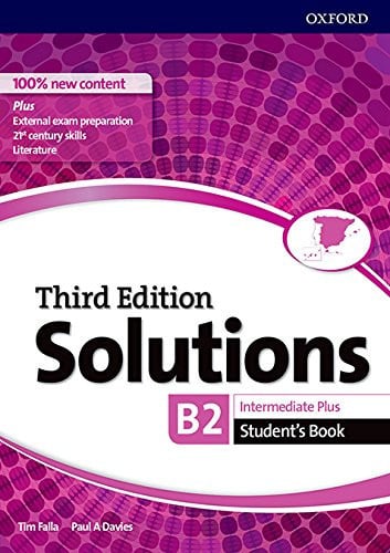 Solutions Intermediate Plus B2 - Student's Book 3rd Edition