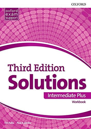 Solutions Intermediate Plus B2 - Workbook 3rd Edition