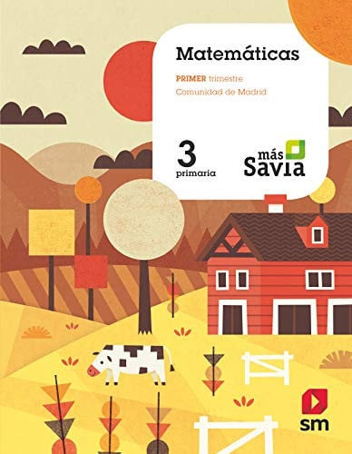 Matemáticas 3ºEP - Más Savia - Trimestres