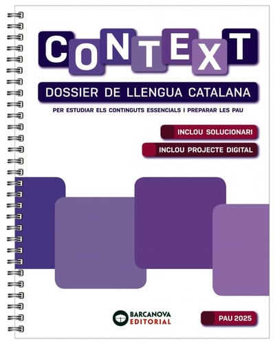 Context - Dossier de Llengua Catalana (PAU) 2025