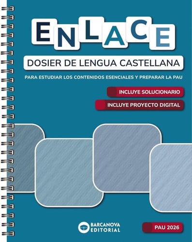 Dossier Lengua Castellana Bachillerato Pau 2026 - Enlace