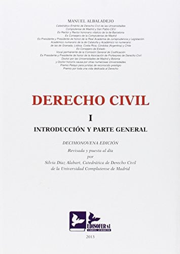 Derecho Civil I - Introducción y Parte General
