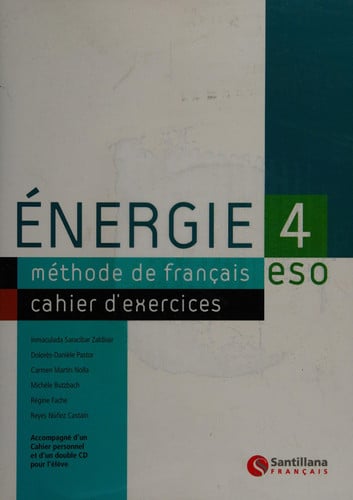 Énergie 4ºESO - Cahier d'exercices