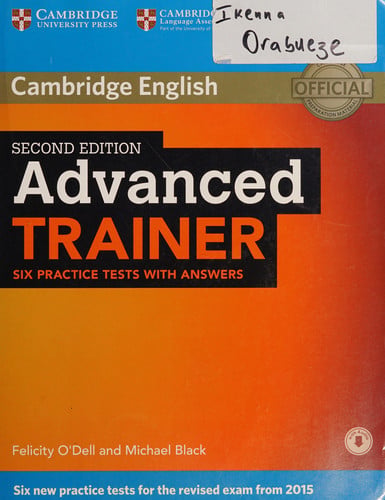 Advanced Trainer w/ answers