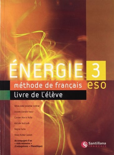 Énergie 3ºESO - Livre de l'élève