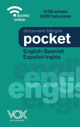 Diccionario pocket English - Spanish / Español - Ingles