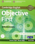 Objective First B2 - Student's Book without Answers 4th Edition